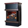 Calefactor Tas-Eme A Gas Hogar Kamin Kompakt Frontal Con Tapa Cedro