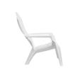 Sillones Exterior Garden Life F78500 Banco De Jardin Individual Blanco Miami