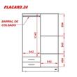 Ropero Centro Estant R4 K 4 Puertas Kaoba