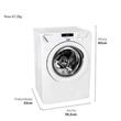 Lavarropas Drean Next 7.10 Eco 7Kg 1000Rpm Blanco