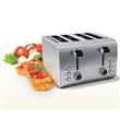 Tostadora Peabody PE-T8520 1600W Eléctrica Acero 4 Bahias