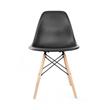 Silla Garden Life F901001 Eames Negra Patas Madera
