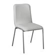 Silla Dakot 3970000A BL Parma Rt Aluminio Cuerina Blanca