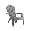 Sillones Exterior Garden Life F785020 Banco De Jardin Individual Gris Cemento Miami