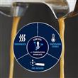 Cafetera Oster TEM7300AR Express Molinillo