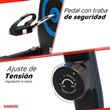 Bicicleta Magnetica Randers ARG-2534 Con Respaldo 8 Niveles Hasta 100Kg