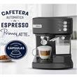 Cafetera Oster TEM6603BAR Expresso Automatica Y Manual Negra