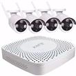 Nvr Kanji KJ-NVRW8 + 4 Camaras Wifi 8 Canales 1Tb 1080P