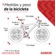 Bicicleta Randers BKE-2129-ME 29 Mtb 21 Velocidades Azul Con Negro