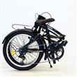 Bicicleta Randers BKE-720-A Rodado 20 Plegable 7 Velocidades Negro