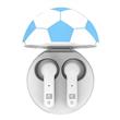 Auricular Eurosound ES-FB1804-WA Futbol Bluetooth In Ear Azul y Blanco