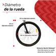 Bicicleta Randers BKE-2129-MD 29 Mtb 21 Velocidades Amarillo con Negro
