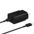 Adaptador Samsung SAEPT1510XBSGA De Viaje 15W Con Cable Negro