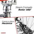 Bicicleta Randers BKE-360-A R20 Bmx Aluminio Plata