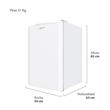 Heladera Drean HDR120F00B Blanco 120 Litros Ciclica