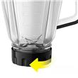 Licuadora Philips HR2242/92 1200W Jarra de plástico Negra