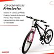 Bicicleta Randers BKE-2129-SR R29 21 Velocidades Aluminio Negro con Rosa