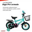Bicicleta Randers BKE-121-A Niña R12 Verde