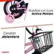 Bicicleta Randers BKE-121-B R12 Acero Niña Rosa
