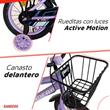 Bicicleta Randers BKE-141-B Infantil R14 Violeta