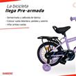 Bicicleta Randers BKE-141-B Infantil R14 Violeta