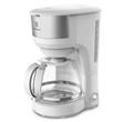 Cafetera Electrolux ECM-21 1.2 Litros 30 Tazas Blanca Anti Goteo