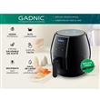 Freidora Gadnic FREI0003 De Aire 4 Litros 1400W