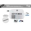 Proyector Gadnic PROJ0060 Spectacular HD 1200 Lumenes HDMI USB
