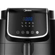 Freidora Midea AF-D140BAR1 De Aire 4 Litros 1375W Digital Negra