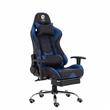 Silla Gamer Kanji KJ-488T-BB Azul y Negra Reclinable 180°