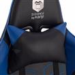 Silla Gamer Kanji KJ-488T-BB Azul y Negra Reclinable 180°