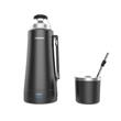 Termo Peabody PE-ETA1000/01N 1 Litro Electrico Negro Mate y Bombilla
