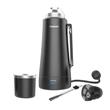 Termo Peabody PE-ETA1000/01N 1 Litro Electrico Negro Mate y Bombilla