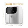 Freidora Atma FR60ARWP Sin Aceite 6.5 Litros 1300W Digital Blanca