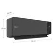 Aire Acondicionado Philco PHBKS26HA6AN 2600W Frio Calor Split Negro