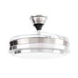Ventilador de Techo Kanji Home KJH-CFMB001SL 42? Plateado Retractil Luz Led