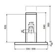 Campana Spar STILOPRO60 BK 60Cm Pro Botonera Negra