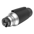 Termo Peabody PE-ETL500N 500 mL Electrico Negro Mate Y Bombilla