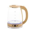 Pava Kanji Home KHJ-PE15001M 2 Litros 1500W Matera Electrica Madera y Vidrio