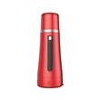 Termo Peabody PE-ET1001R Electrico 1 Litro Rojo Mate y Bombilla