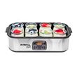 Yogurtera Aiwa-E.S. AW-YG816 1.4 Litros 8 Frascos Acero