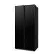Heladera Hisense RS3N428NAB Negra 468 Litros No Frost Side By Side