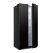 Heladera Hisense RS3N428NAB Negra 468 Litros No Frost Side By Side