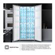 Heladera Hisense RS3N428NAB Negra 468 Litros No Frost Side By Side