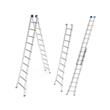Escalera Mor 005206 Extensible 2X10 Aluminio