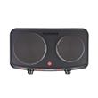 Anafe Eléctrico Telefunken TF-AE10500 2400W 2 Hornallas 7 Niveles Negra