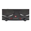 Anafe Eléctrico Telefunken TF-AE10500 2400W 2 Hornallas 7 Niveles Negra
