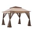 Gazebo Php TZFG036-3.3*3.3 de Jardin Montable 3.3x3.3 Mts con Mosquitero
