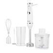Licuadora de Mano Atma LMAT8528BP 600W Con Batidor, Espumador Y Chopper Blanca