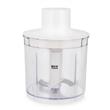 Licuadora de Mano Atma LMAT8528BP 600W Con Batidor, Espumador Y Chopper Blanca